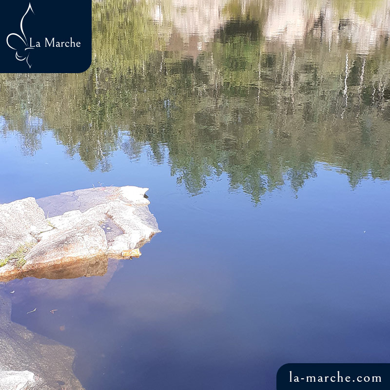 Bassin dans la carrière