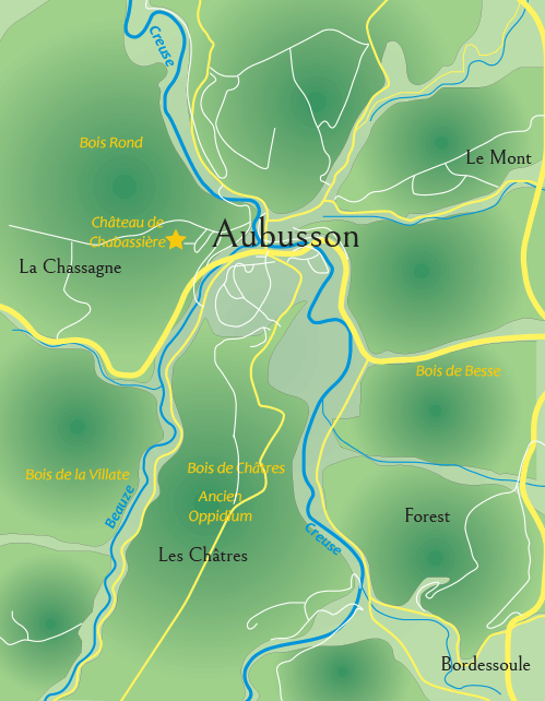 Carte d'Aubusson'
